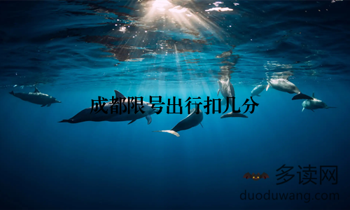 成都限号出行扣几分