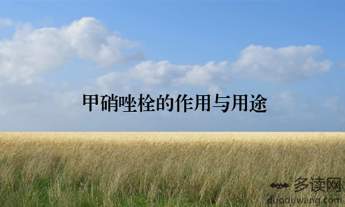 甲硝唑栓的作用与用途