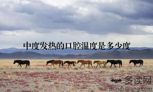 中度发热的口腔温度是多少度