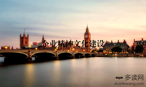 企业精神文化建设