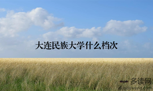 大连民族大学什么档次