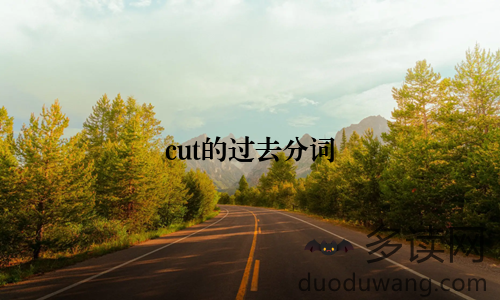 cut的过去分词