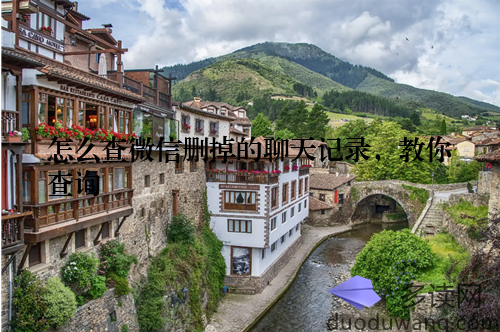 怎么查微信删掉的聊天记录，教你查询