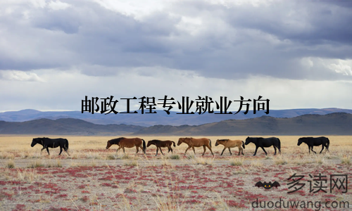 邮政工程专业就业方向