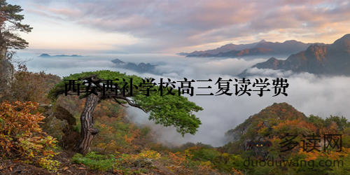 西安西补学校高三复读学费