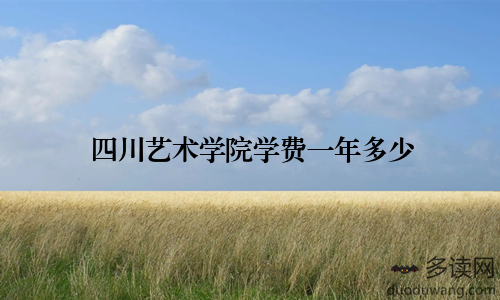 四川艺术学院学费一年多少