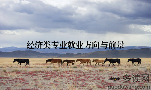 经济类专业就业方向与前景