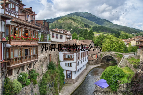 韩语我爱你怎么写