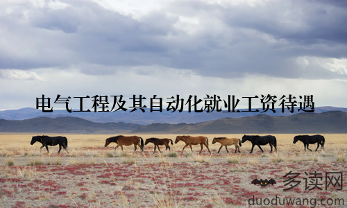 电气工程及其自动化就业工资待遇