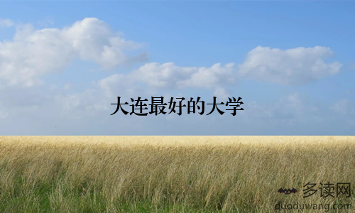 大连最好的大学