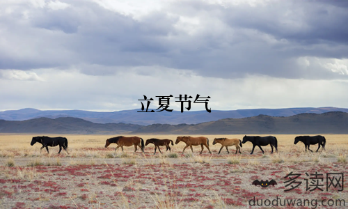 立夏节气