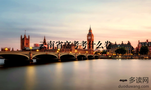 云南省高考考什么卷