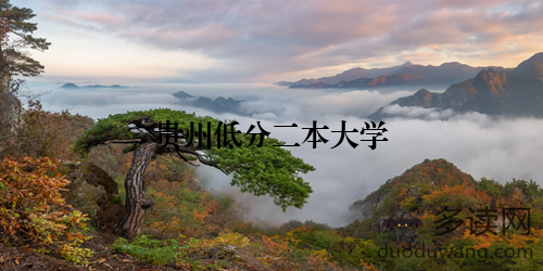 贵州低分二本大学